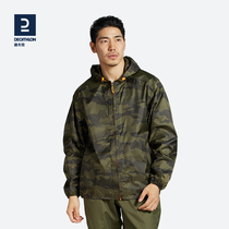 Decongnon flagship store camouflate for mens spring and summer Lianhood Rain-proof and lightweight portable jacket OVHU