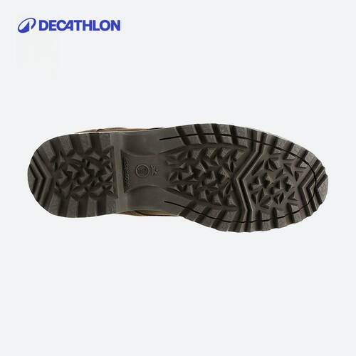 【清仓】迪卡侬马丁靴女工装靴马靴马术靴男骑马靴真皮户外鞋ODHR - 图2