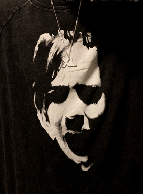 钛钢创意英文字母项链情侣