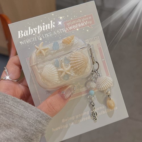 贝壳海星倍思mc1pro蓝牙保护套1iRing/as01/as10耳机壳m2spro气质W04plus防摔BD1/BC1女款wm02/wm01软壳挂件 - 图2