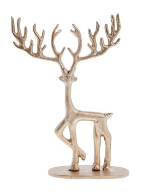 瑞典直邮Lene Bjerre金银色黑色装饰北欧鹿摆件一路顺风古怪稀奇