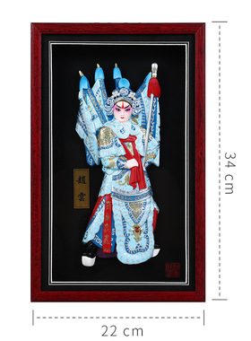 京剧人物脸谱中国风装饰品挂件