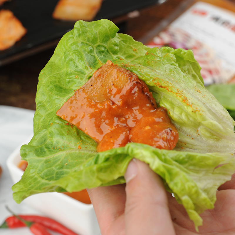 尚淘秘制烤肉酱 韩式烤肉蘸酱 生菜酱 烧烤调料 烤肉蘸料500g - 图2