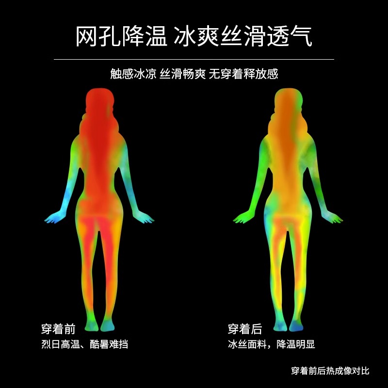 运动t恤女夏季冰丝运动套装速干衣大码短袖跑步健身衣服瑜伽上衣-图1