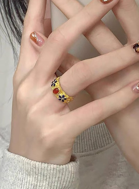 镀925银新品新款凤华玲珑国风复