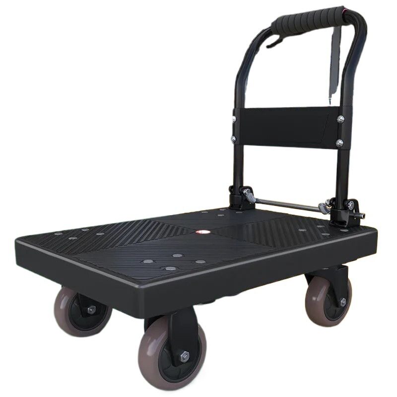 Small cart for pulling goods, folding cart, home express freight, portable hand cart, transporter, flatbed cart