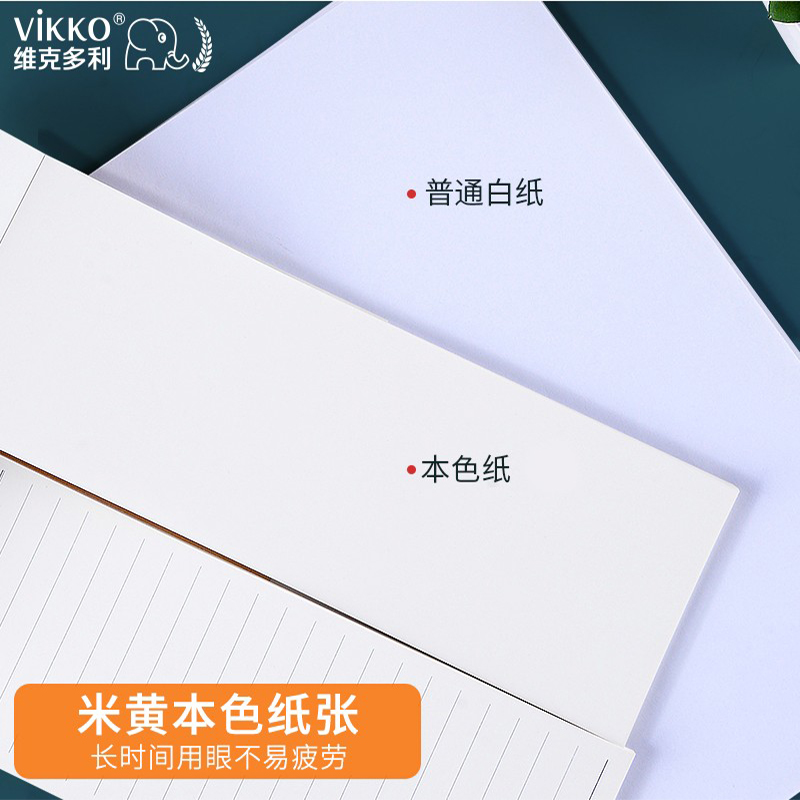 便条本英语小条本英文练习本语文笔记本长条便签记事本白纸网格本单行拍纸本单线稿纸小本子双面书写作业本 - 图3