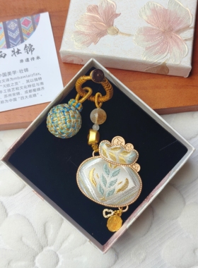 广西壮锦手工小马福袋葫芦小羊转运球包挂件/旅游伴手礼纪念品