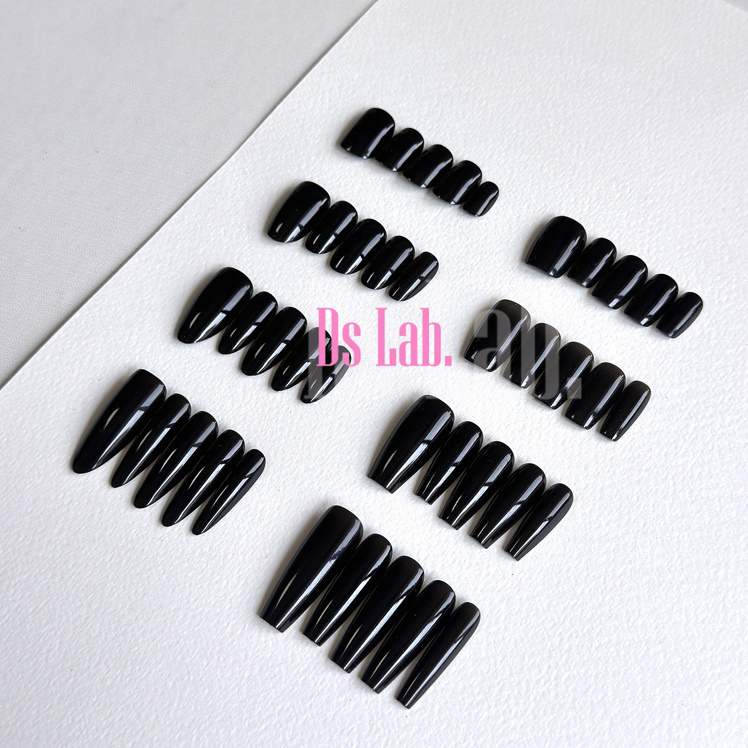 俄式极简美甲 极薄建构穿戴甲 纯色超显白单色极黑特黑甲油胶贴片,淘宝优惠券,粉丝福利购,淘宝优惠卷