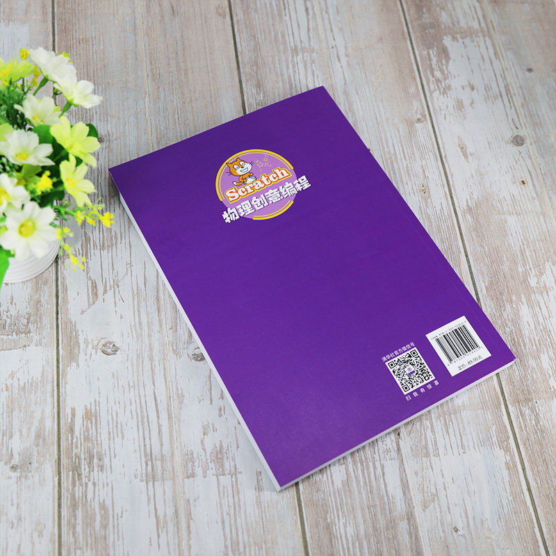 Scratch物理创意编程清华社罗文文 Scratch+物理的创意编程教案在学习物理和编程或对物理和编程感兴趣的青少年阅读图书籍_虎窝淘