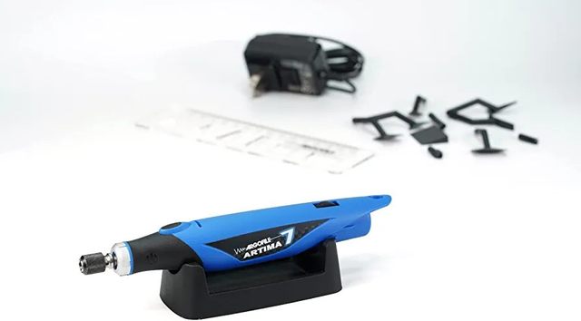 Gundam model electric grinder equipped with feedback Ultima 7 ARTIMA7 ART107 blue