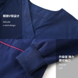 Униформа врача подходит для мужчин и женщин, униформа медсестры, тонкий летний рабочий лонгслив