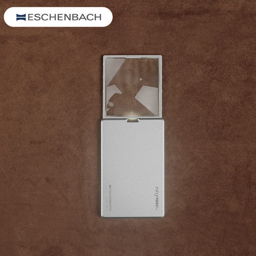 德国 ESCHENBACH宜视宝 3倍LED带灯 高清正品低视力老人用阅读老花助视儿童不伤眼抽拉折叠便携放大镜152111 - 图1