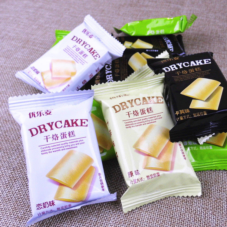 优乐麦原味干烙蛋糕酪鸡蛋煎饼干500g散称小包装怀旧休闲零食品混
