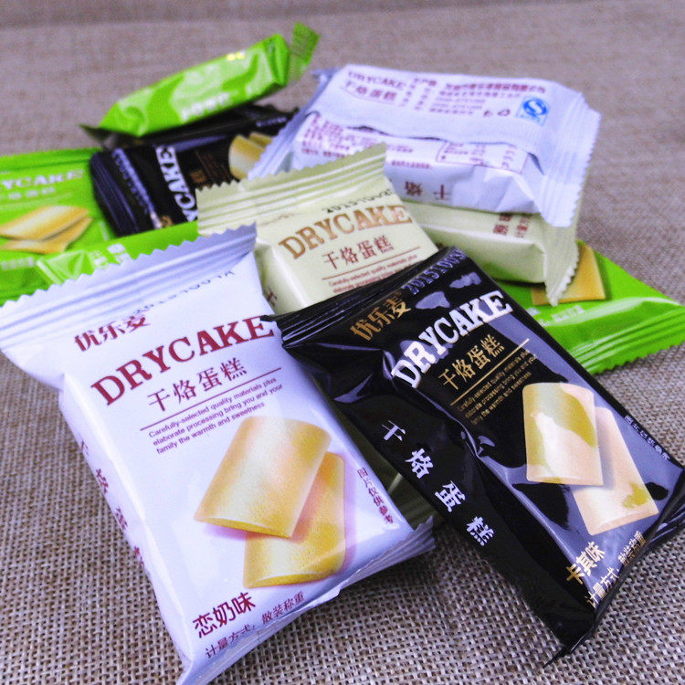 优乐麦原味干烙蛋糕酪鸡蛋煎饼干500g散称小包装怀旧休闲零食品混