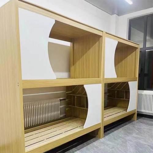 学生宿舍公寓床电竞房太空舱酒店双层床全包高低床员工宿舍上下床 - 图1