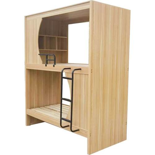 学生宿舍公寓床电竞房太空舱酒店双层床全包高低床员工宿舍上下床 - 图2