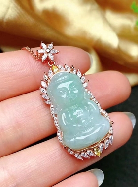 纯银观音宝宝佛吊坠定做