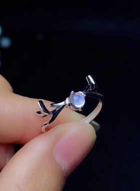 一鹿有你镶嵌裸石空托