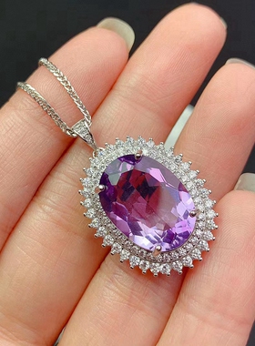 女纯银套装银空托双层戴妃款