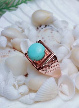 镶嵌莫桑钻翡翠戒指空托