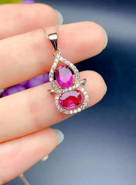 女纯银套装空托5*7mm网红流行款