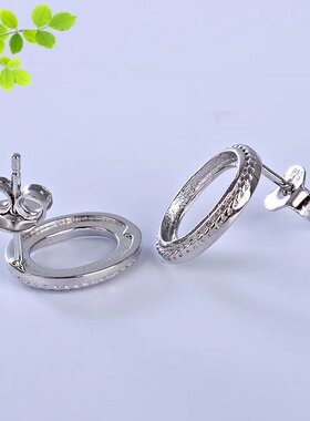 尺寸7*9mm可镶松石蜜蜡碧玉空托