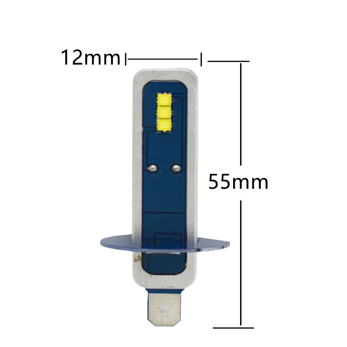 汽车led大灯疝气灯白光h1h3h4h7远光近光聚光12V24V货车小车通用-图2