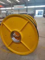 Phi 4 3 0 * 160 Custom non-labeled pulley wire rope rolling pulley to produce crane electric hoist