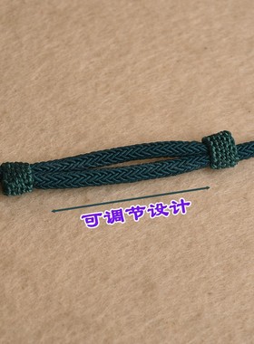 泰国佛牌绳手工精编唐卡坠项链绳