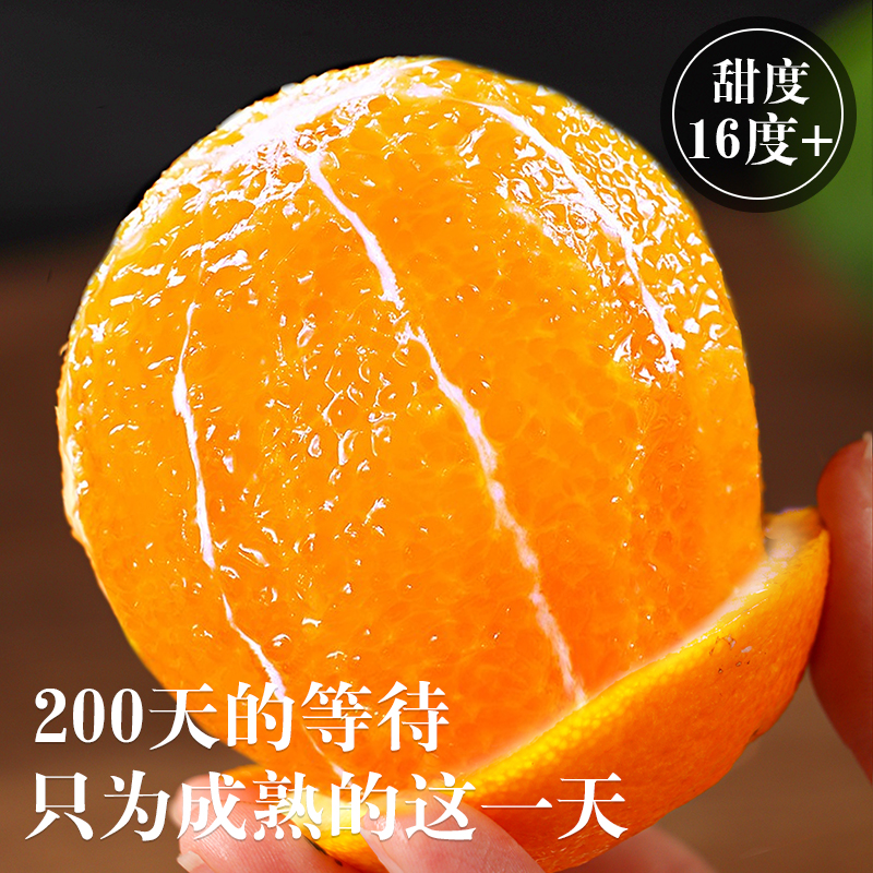 Authentic Gannan navel orange Ganzhou straight hair