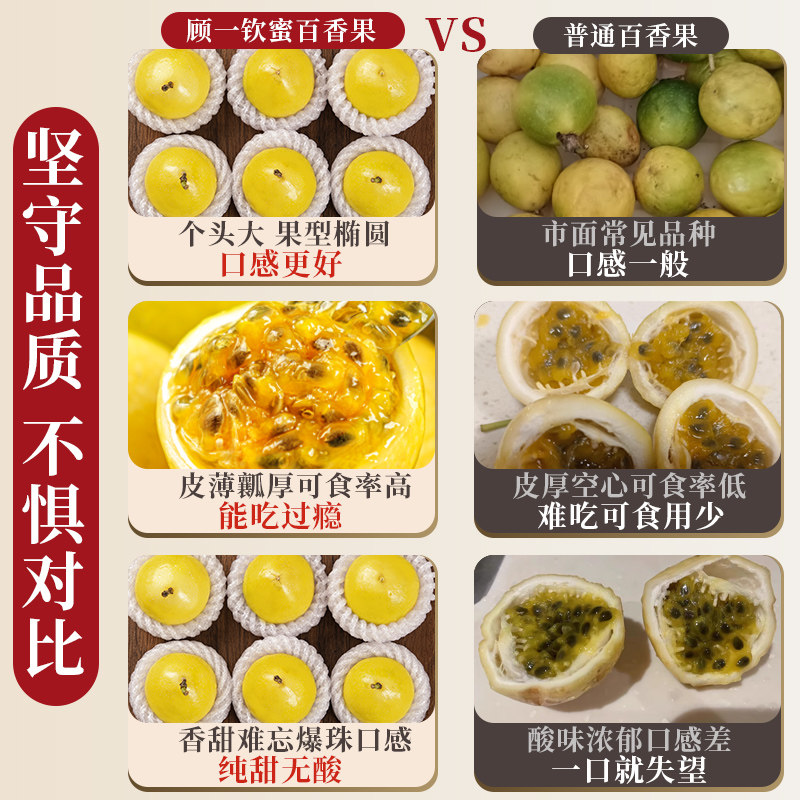 百香果黄金钦蜜9号鲜鸡蛋果5斤包邮大果原浆新鲜海南特大纯甜,淘宝优惠券,粉丝福利购,淘宝优惠卷