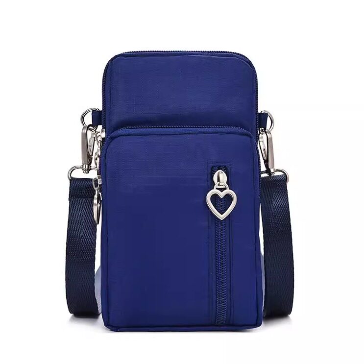 Running bag women's small bag shoulder bag crossbody bag coin purse mobile phone non-canvas bag women's cross-body sports wrist bag