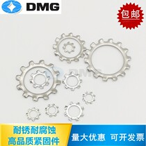 East Ming 316 stainless steel GB862 1 outer toothed anti-slip cushion sheet gasket DIN6797A locking spacer M3-M36