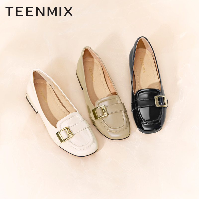  天美意teenmix乐福鞋（豆豆鞋）