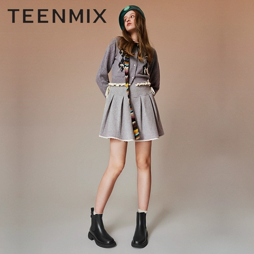 Утепленные челси для отдыха, обувь, короткие сапоги, зимние ботинки