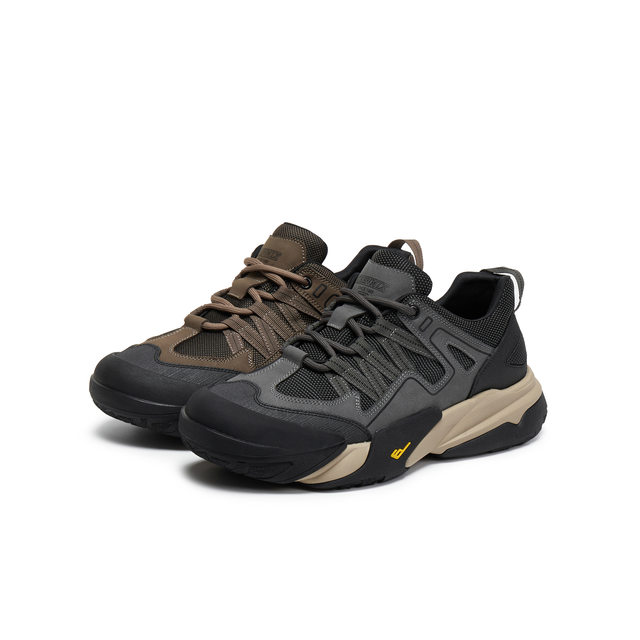 Tianmeiyi 2025 new winter new shopping mall thick-soled color matching versatile sports men's casual shoes 3XR01DM5