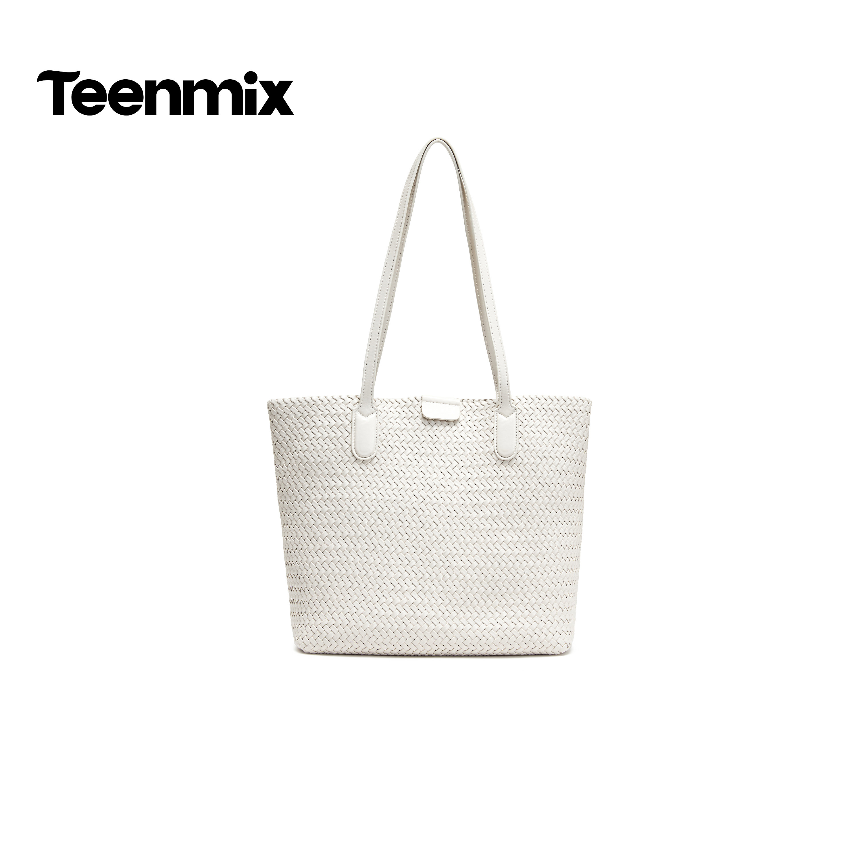 天美意2026夏新款商场同款简约百搭大容量编织女单肩包X3251BX6,淘宝优惠券,粉丝福利购,淘宝优惠卷