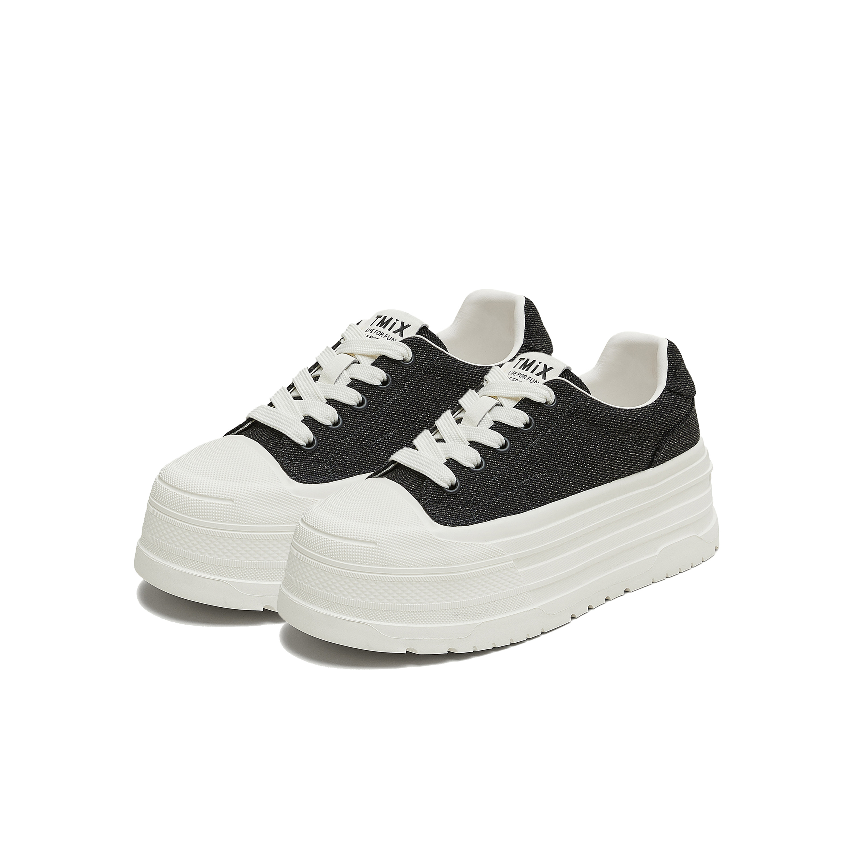 天美意小个子厚底增高帆布鞋运动板鞋女休闲鞋2025秋新款KJ011CM5,淘宝优惠券,粉丝福利购,淘宝优惠卷