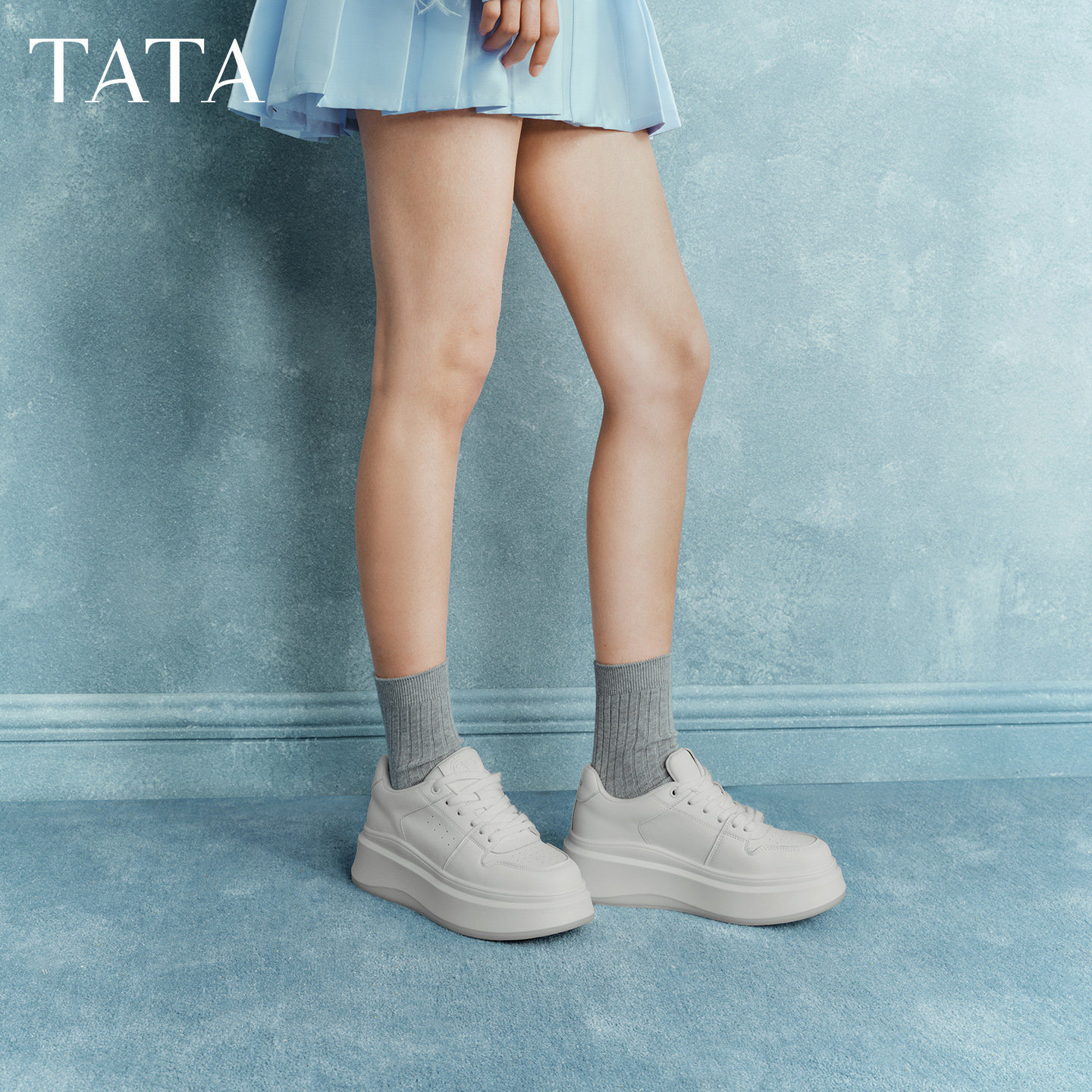 【所有姐姐的衣橱直播间】TATA休闲鞋厚底运动小白鞋,淘宝优惠券,粉丝福利购,淘宝优惠卷