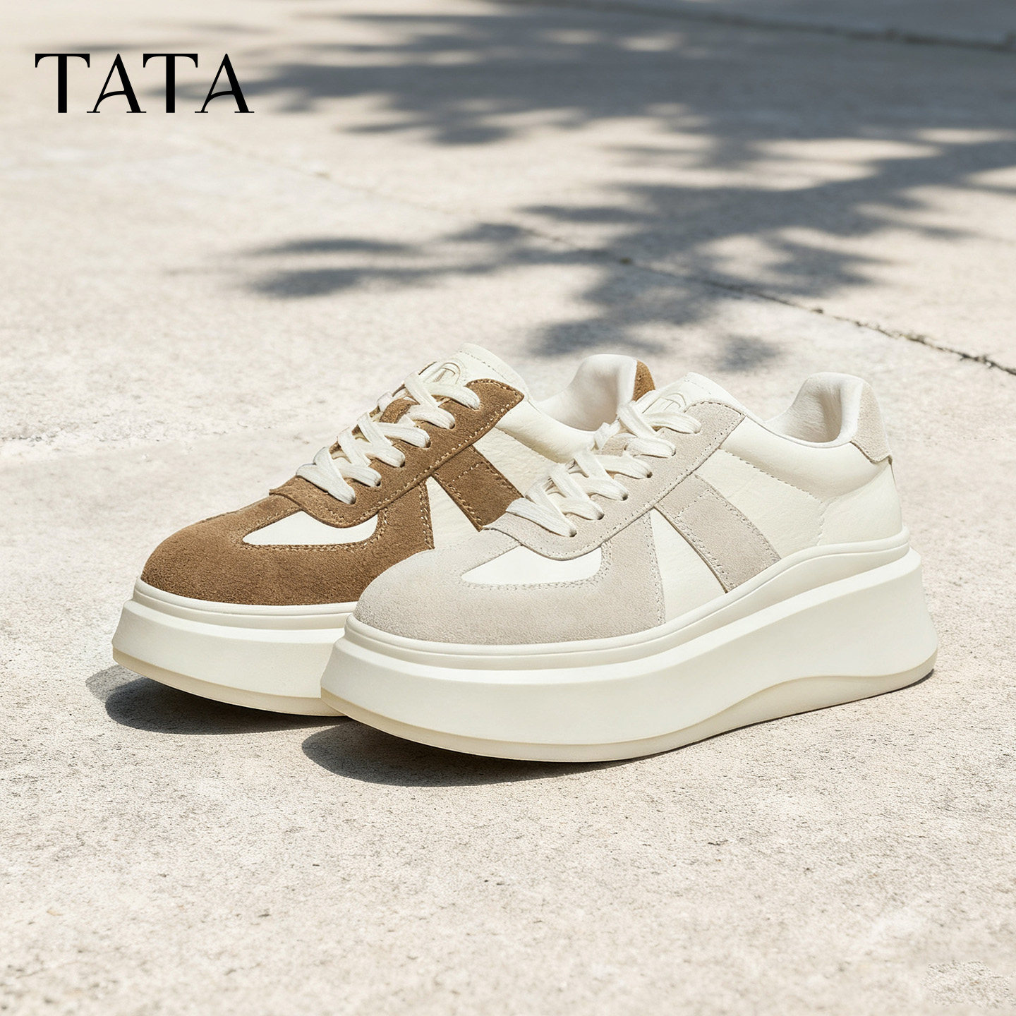 【直播下架】TATA他她小白鲸板鞋小白鞋休闲鞋女鞋,淘宝优惠券,粉丝福利购,淘宝优惠卷