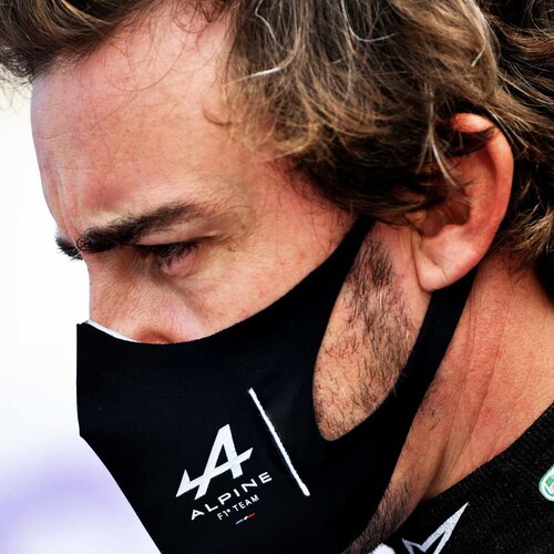 阿尔派车队Alpine口罩 2022F1 头哥赛车服模型迈凯伦同款现货秒发 - 图1