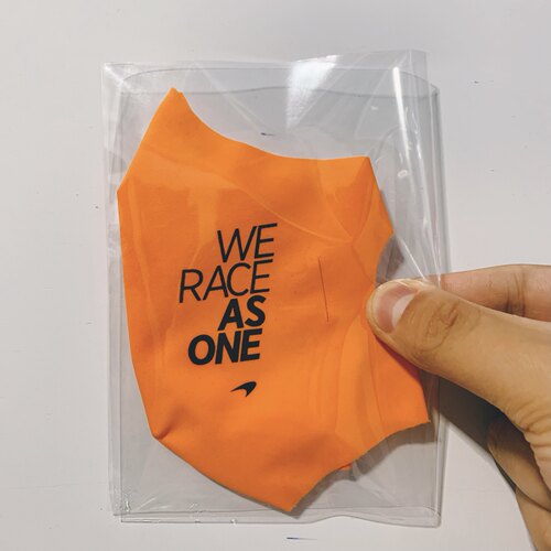 F1口罩迈凯轮Mclaren车队口罩2020F1车队赛车服车队模型现货秒发 - 图0