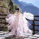 Tang Dynasty Hanfu Spring and Summer Heavy Industry Embroidery Catwalk Suit