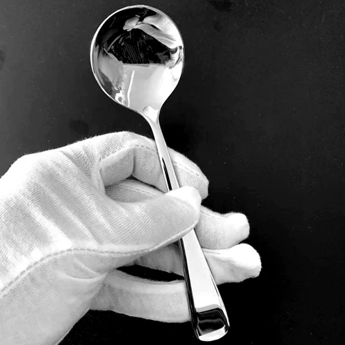 Креативная ложка из нержавеющей стали для домашнего использования, увеличенная толщина, нержавеющая сталь AISI 304, популярно в интернете