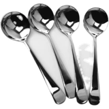 Креативная ложка из нержавеющей стали для домашнего использования, увеличенная толщина, нержавеющая сталь AISI 304, популярно в интернете