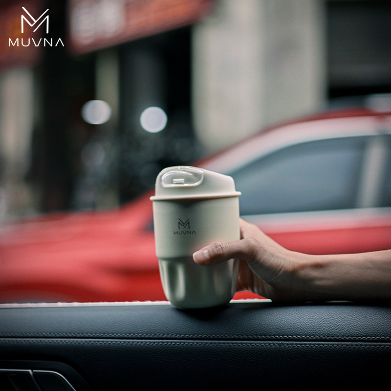 慕威纳 户外咖啡杯不锈钢便携保温 大容量双层随行杯泡茶杯,淘宝优惠券,粉丝福利购,淘宝优惠卷