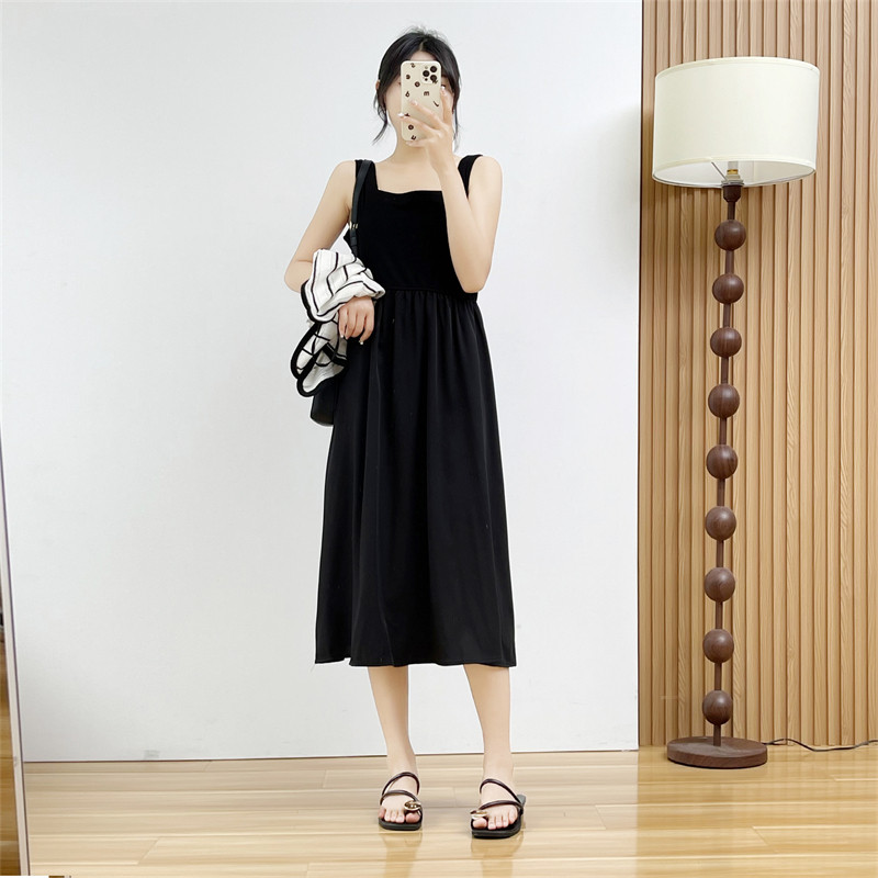 惠衣阁夏季女两件套装无袖背心裙高腰连衣裙针织开衫针织小披肩,淘宝优惠券,粉丝福利购,淘宝优惠卷