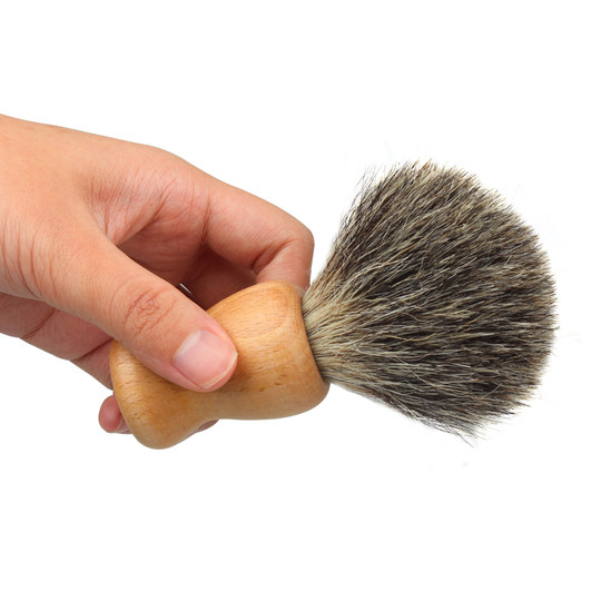 Beech Badger Hair Cleaning Brush Foam Brush Power Book
