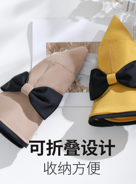 渔夫帽逛街女夏天卷边可折叠帽子